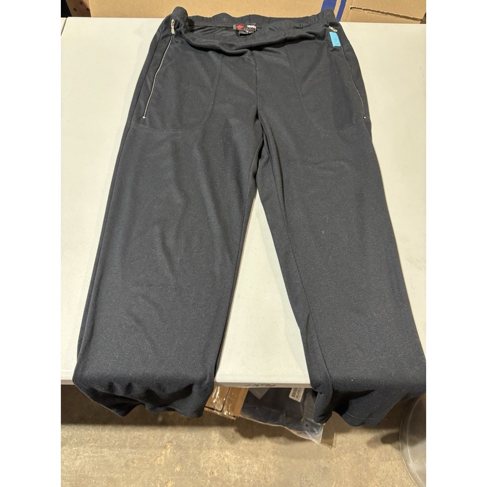 Versace‎ Sport Vintage Black Pants Bottoms Joggers Stretchy Leggings XL